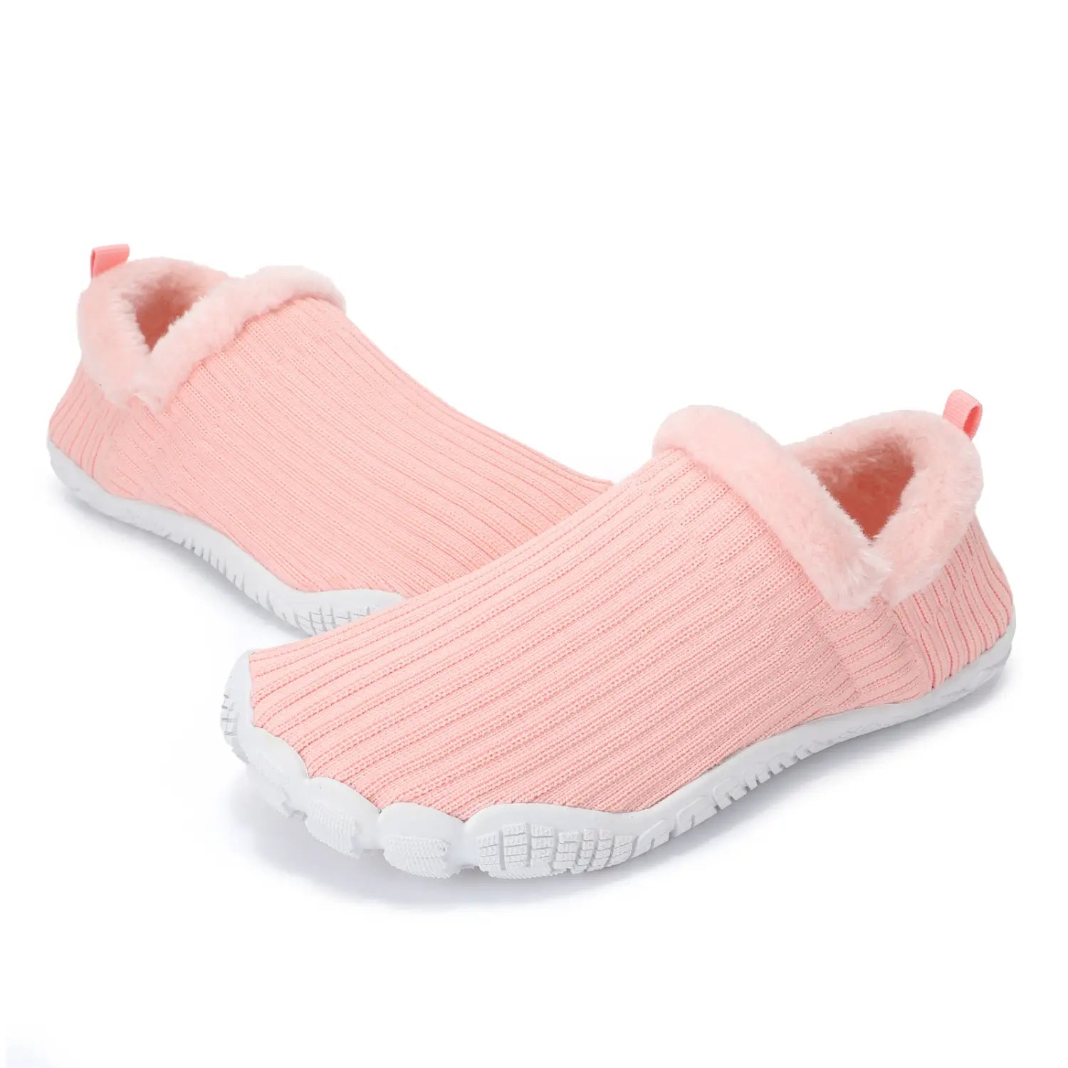 Hommies– Kuschelige Fleece-gefütterte Barfuß-Hausschuhe mit rutschfester Sohle für Innen & Außen (Unisex)