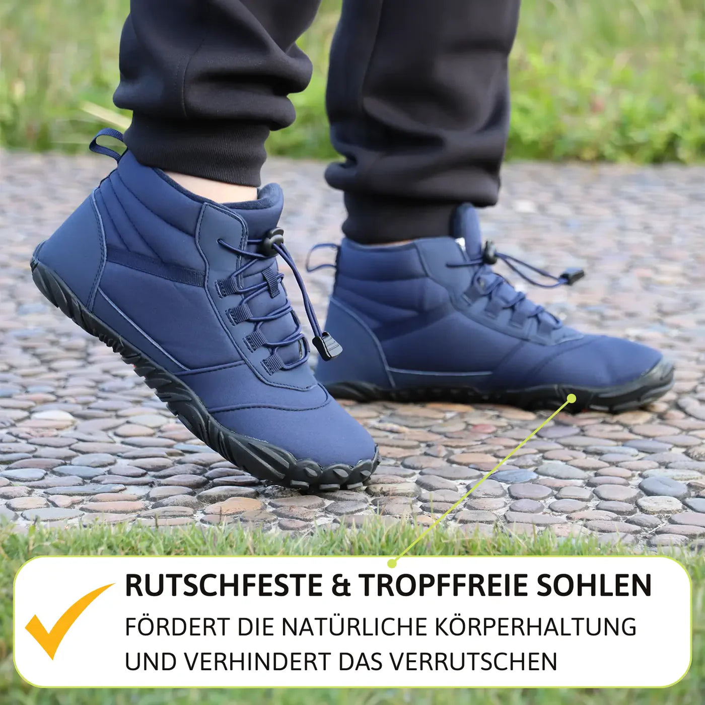 Polar - Rutschfeste & wasserabweisende Winter-Barfußschuhe (Unisex)