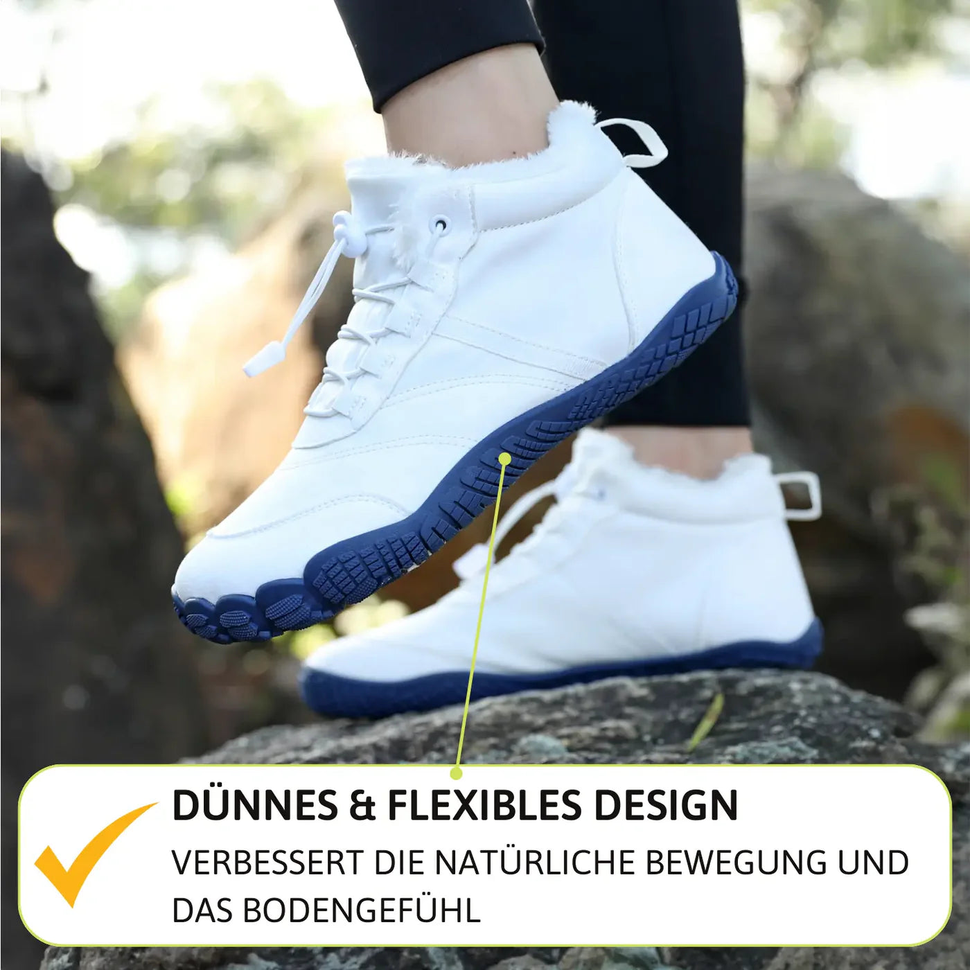 Thermo V2 - Premium wasserabweisende Barfußschuhe