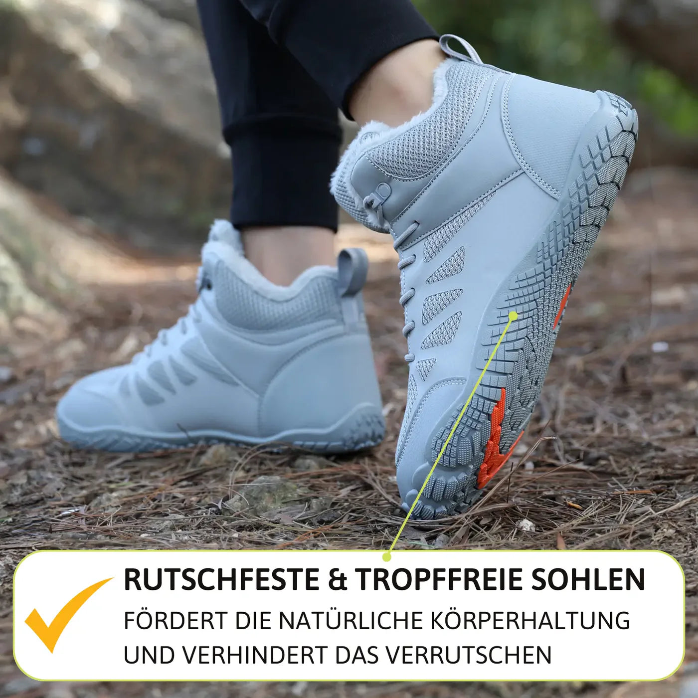 Frostline Max - Warme und wasserabweisende Barfußschuhe