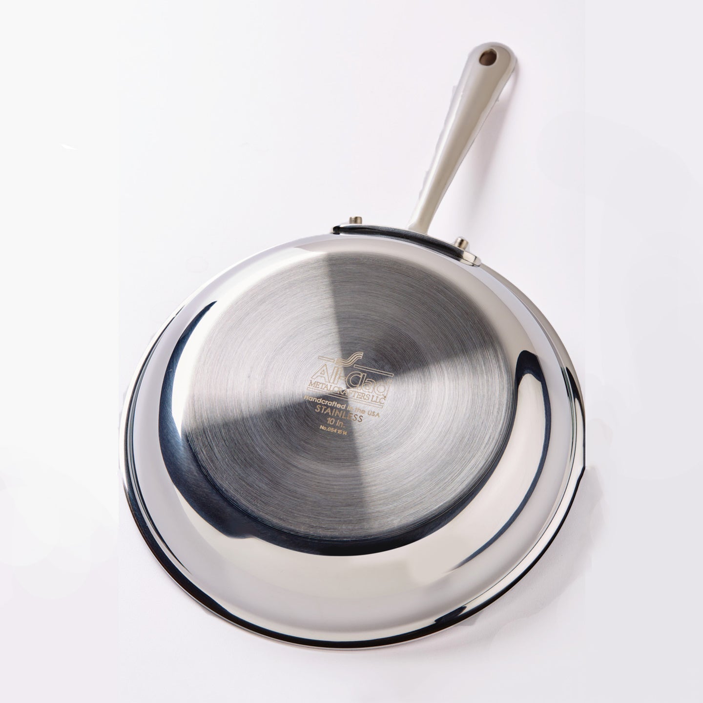 All-Clad D3 stainless steel 6-piece cookware set with durable TriPly design