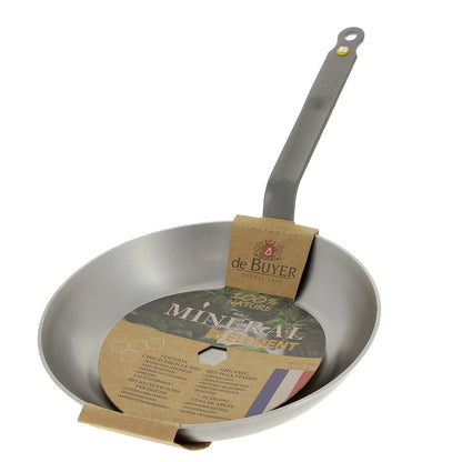 De Buyer Mineral B Frying Pan, a high-quality non-stick cookware for commercial kitchens
