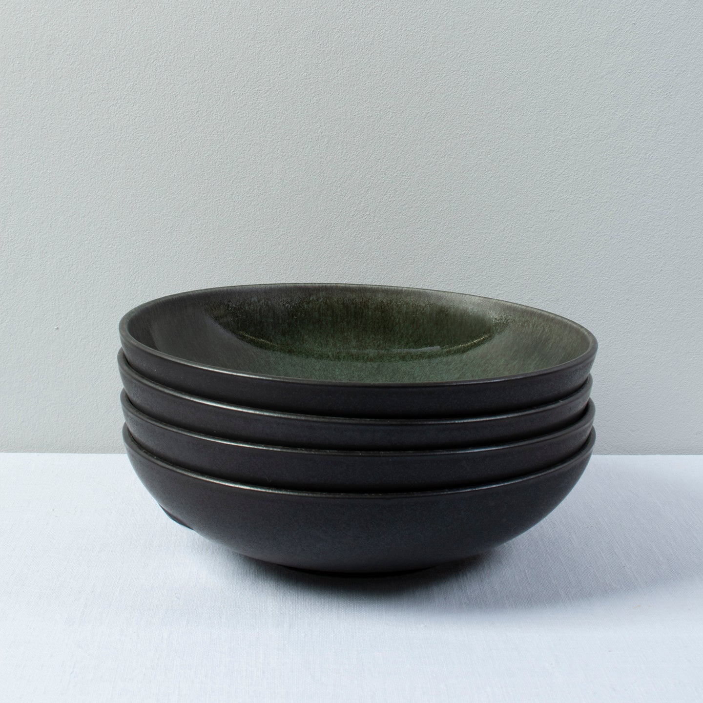 Jars Tourron Pasta Plate / 23cm / Samoa / Black