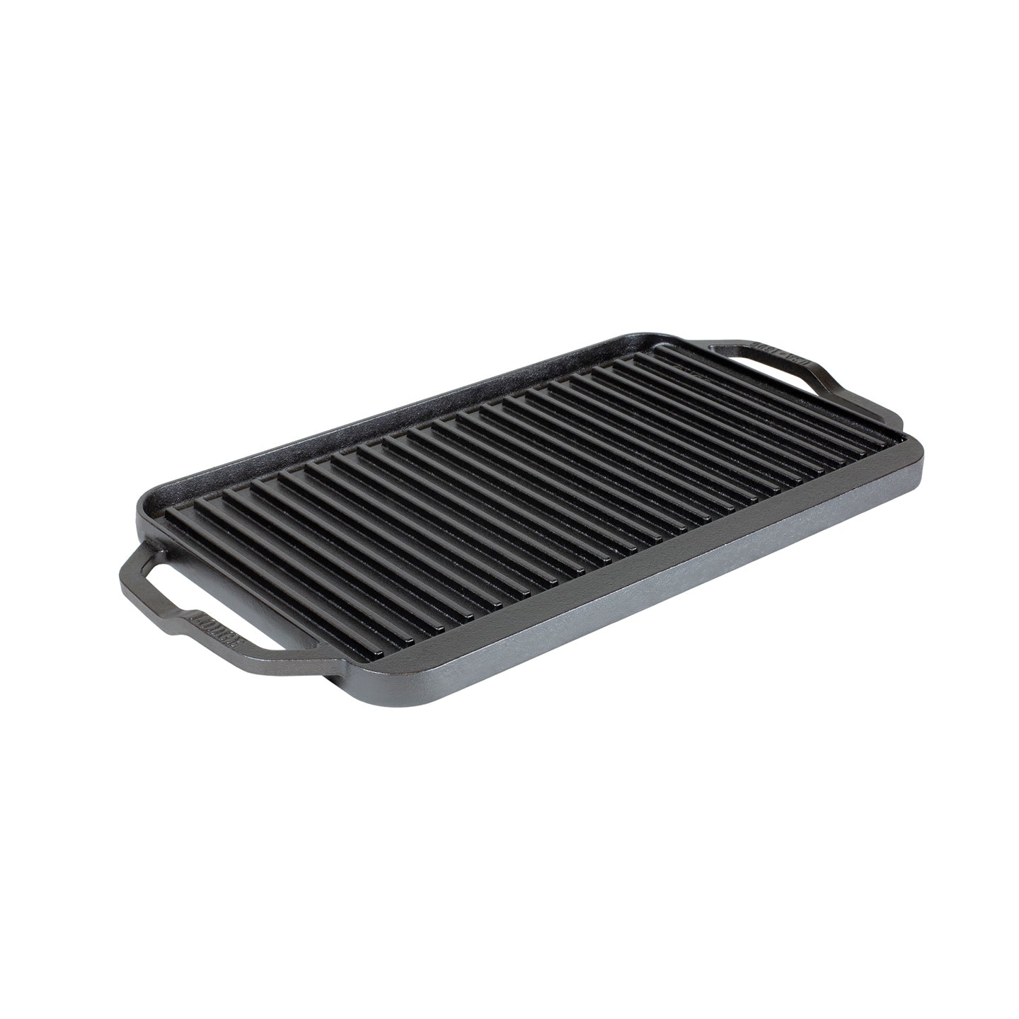 Detail of Lodge Chef Collection reversible non-stick griddle, 50x25cm