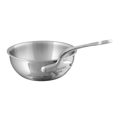 Mauviel M'Cook Curved Splay Non-Stick Saute Pan for Gourmet Cooking